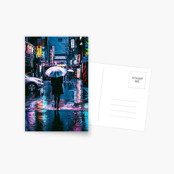 Item preview, Cyberpunk Neon Seoul designed and sold by Steve Roe.