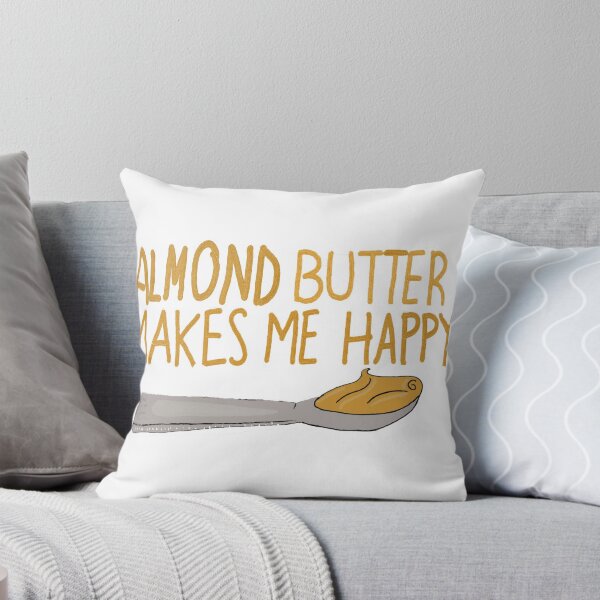 Item preview, Almond Butter Makes Me Happy designed and sold by Jennifer Moscovitch.