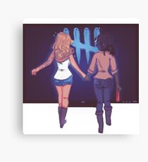 Claudette and Kate Canvas Print