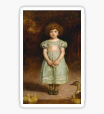 Ducklings (Millais) Sticker