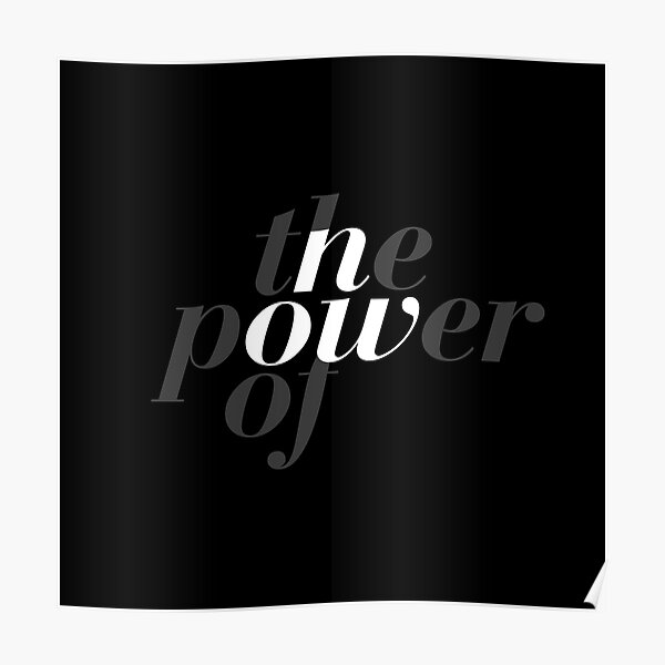 The power of now Poster