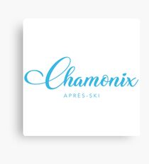 CHAMONIX Canvas Print