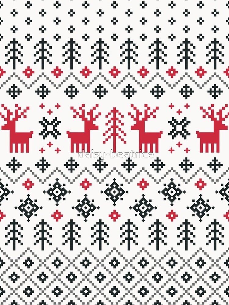 Holiday Sweater Pattern by daisy-beatrice