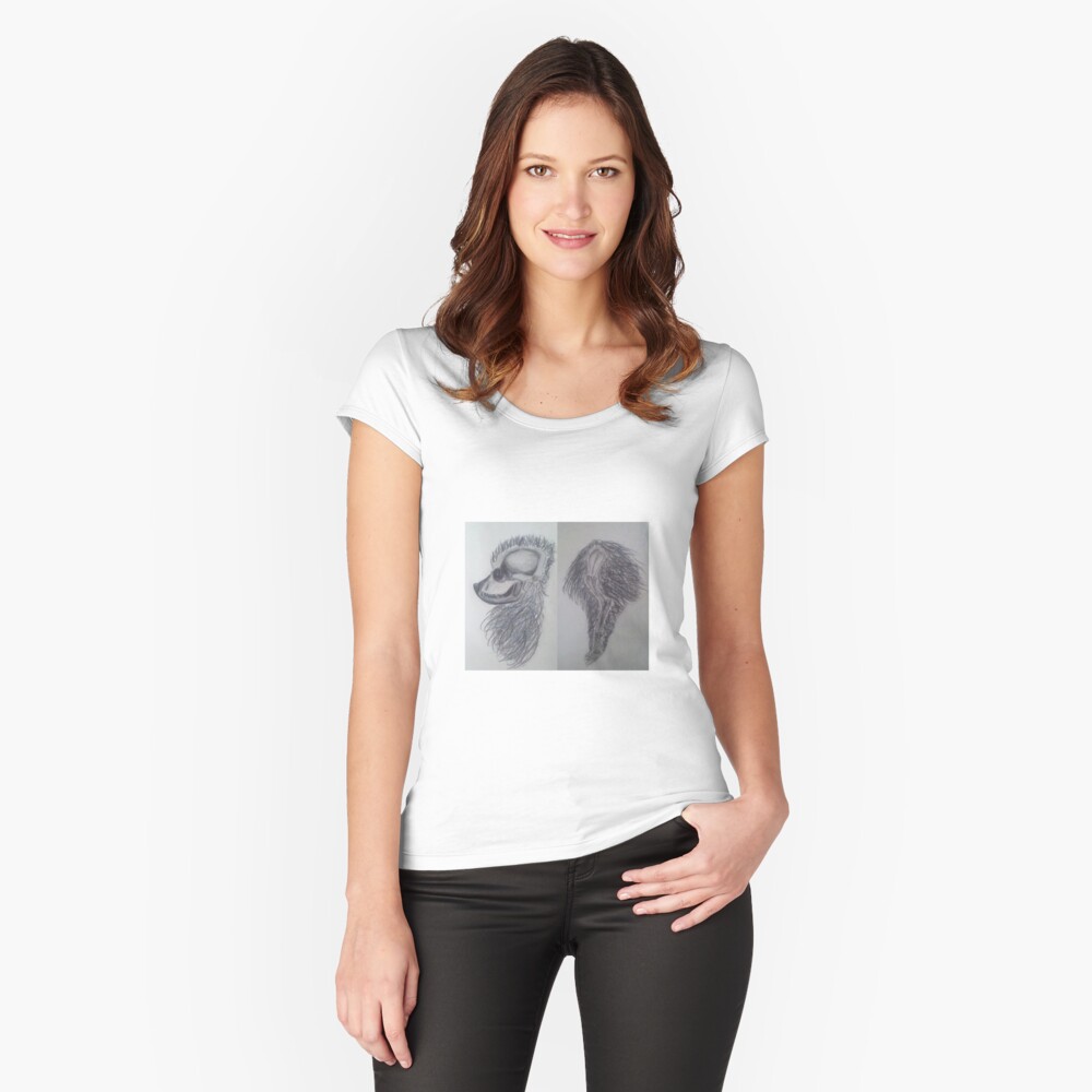 Item preview, Fitted Scoop T-Shirt designed and sold by HollyCanfield.