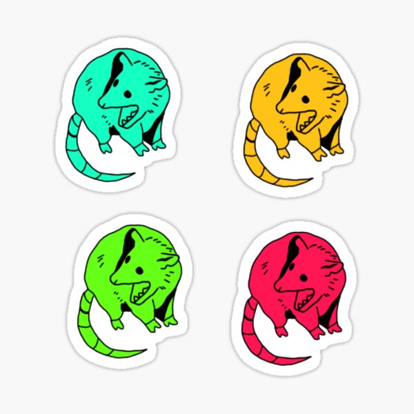 opossum scream part 2 Sticker