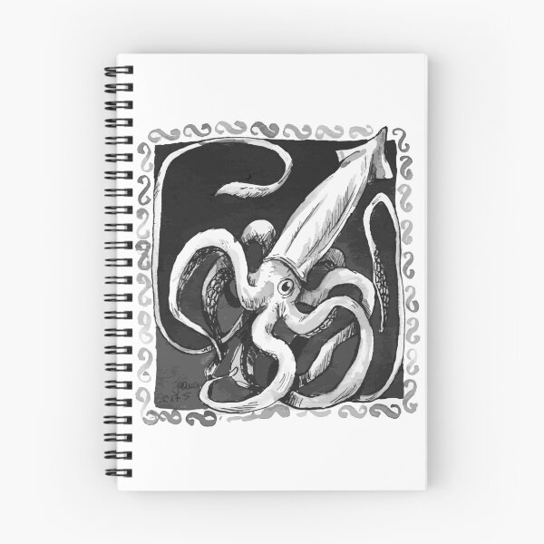 Item preview, Cuttlefish Giant Octopus Gift Inktober Funny designed and sold by Jaana Kern.