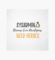 Sysadmin Because Even Developers Need Heroe Scarf