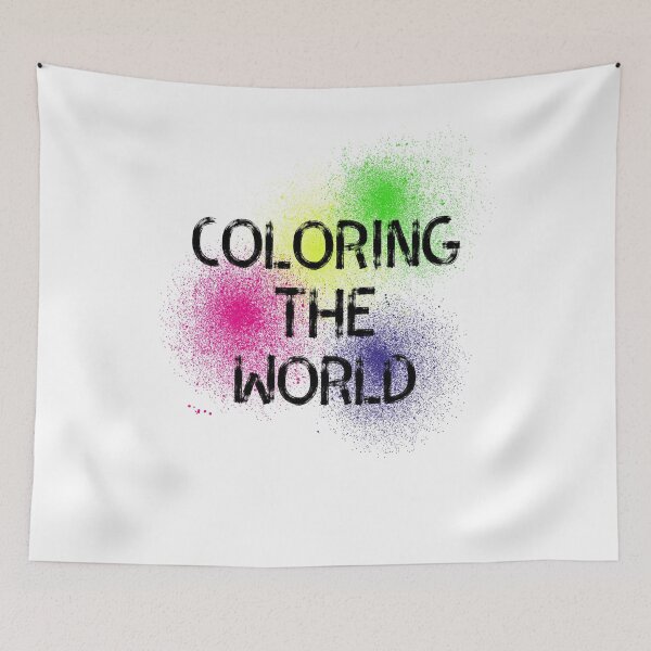 Item preview, Coloring the World Graffiti World Paint Gift designed and sold by Jaana Kern.