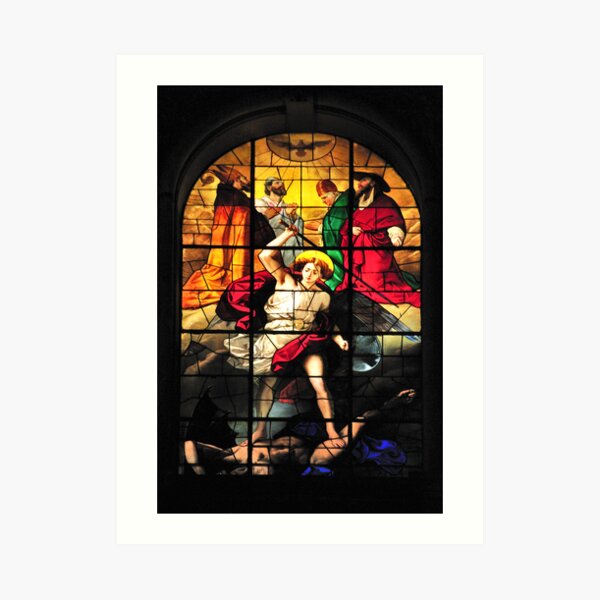 Stained Glass 1 Art Print