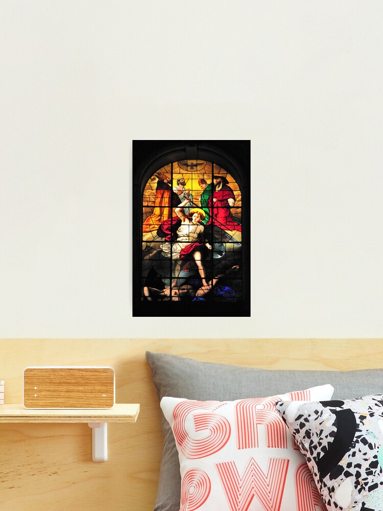 Thumbnail 2 of 3, Photographic Print, Stained Glass 1 designed and sold by MaluC.