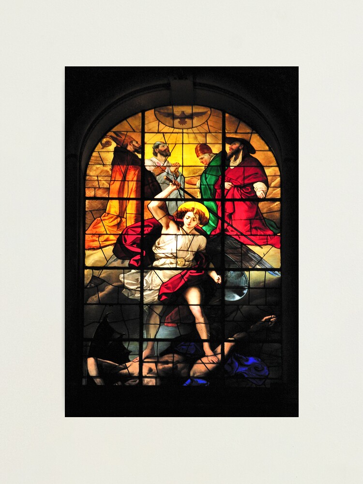 Thumbnail 1 of 3, Photographic Print, Stained Glass 1 designed and sold by MaluC.