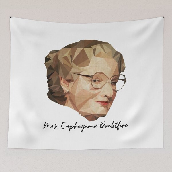 Item preview, Mrs. Doubtfire Robin Williams designed and sold by Nerdy Clothing.