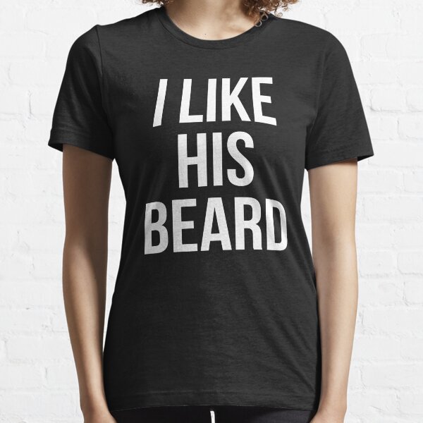Matching Set: I Like His Beard Compliment Couples Essential T-Shirt