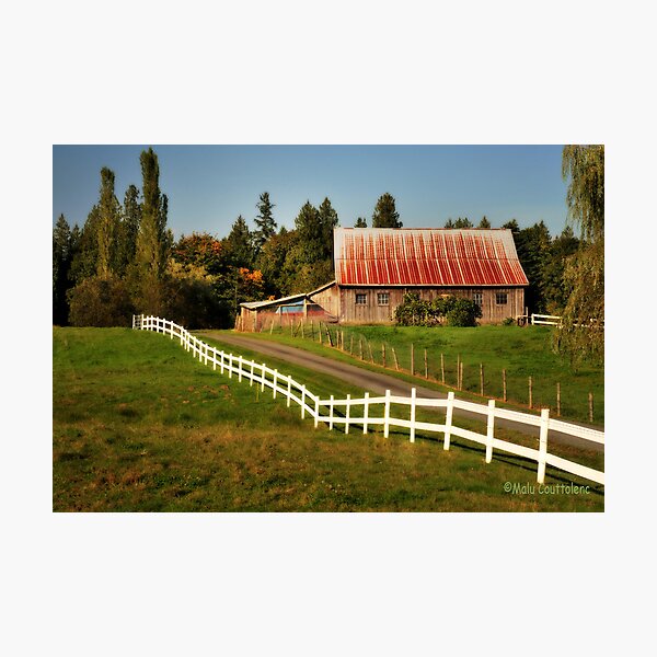 Item preview, Farm in Langley designed and sold by MaluC.