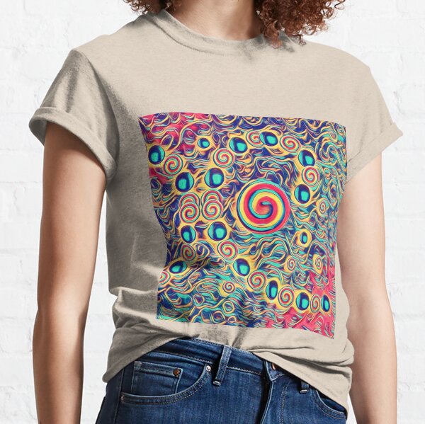 Rolling waves Classic T-Shirt