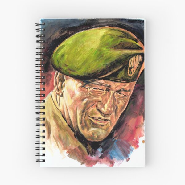 Item preview, John Wayne, Green Berets movie poster painting portrait designed and sold by Star PORTRAITS Painting Fan ART.