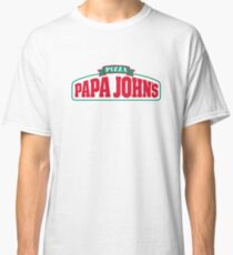 Papa Johns logo Classic T-Shirt