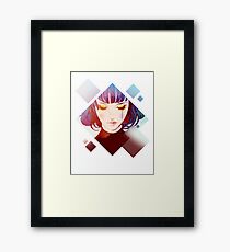 GRIS GAME Framed Print