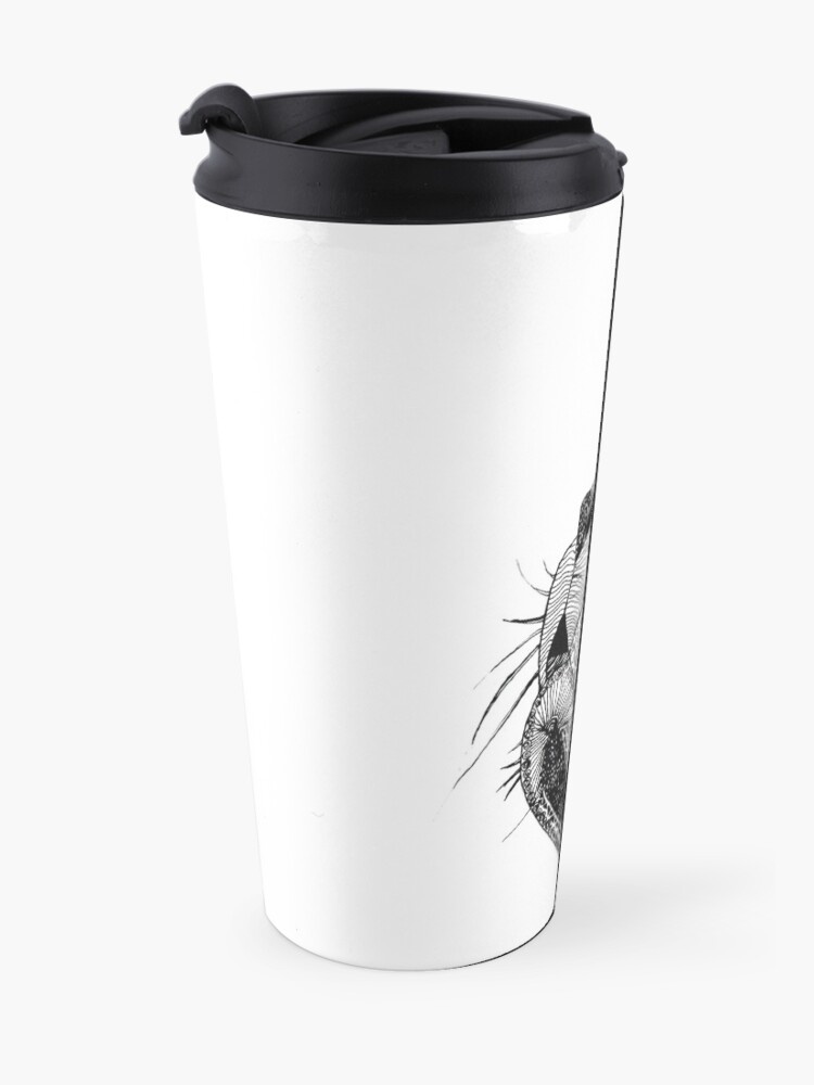 Alternate view of Zentangle Cat Travel Mug