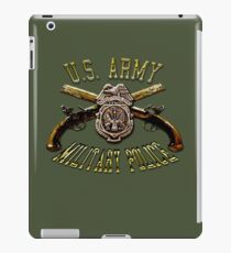 Military Police Crossed Pistols iPad Case/Skin