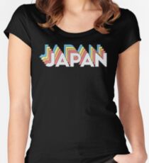 Japan Women's Fitted Scoop T-Shirt