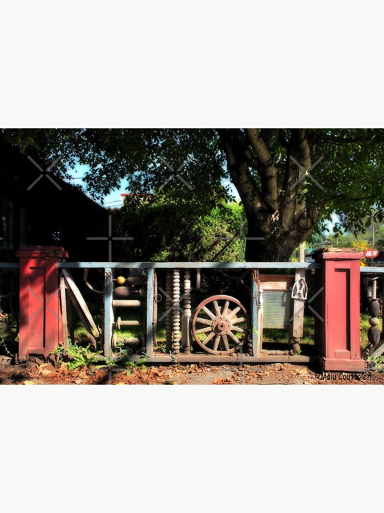 Thumbnail 3 of 3, Poster, Original wooden Fence designed and sold by MaluC.