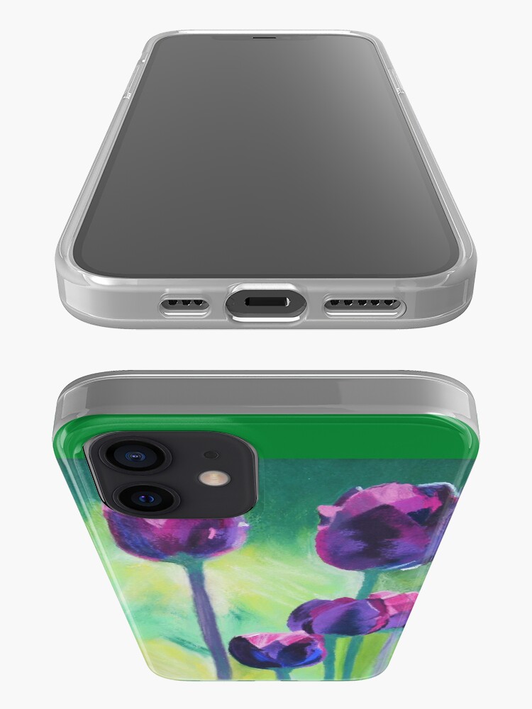 Alternate view of Tulips Aglow iPhone Case & Cover