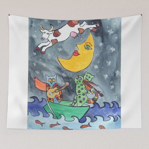 Item preview, Owl and the Pussy Cat  designed and sold by Casimirasart.