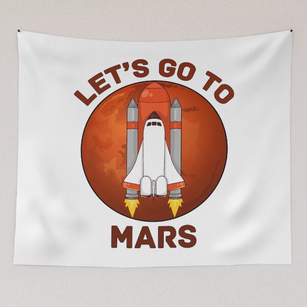 Item preview, Let's go to Mars designed and sold by k3rstman1.