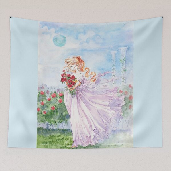 Item preview, Princess Serenity with Roses designed and sold by EosOfDawn.
