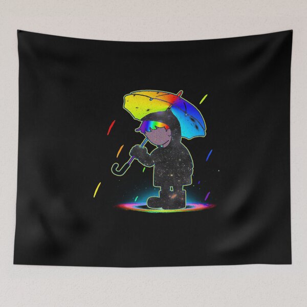 Item preview, Rainy Rainbow in the dark designed and sold by Sacred  Spectrum.