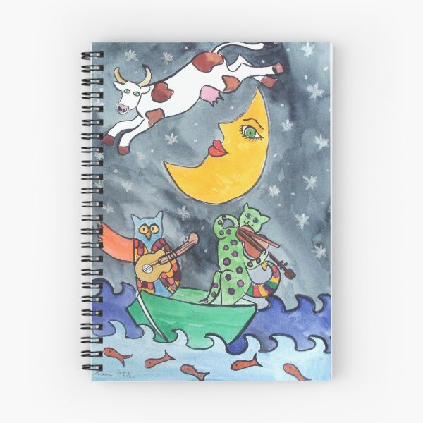 Item preview, Owl and the Pussy Cat, the Cow jumped over the Moon designed and sold by Casimirasart.