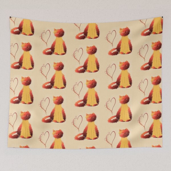 Item preview, Cute Ginger Cat Art designed and sold by ckeenart.