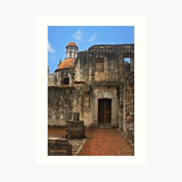 Colonial Style Old Convent Art Print