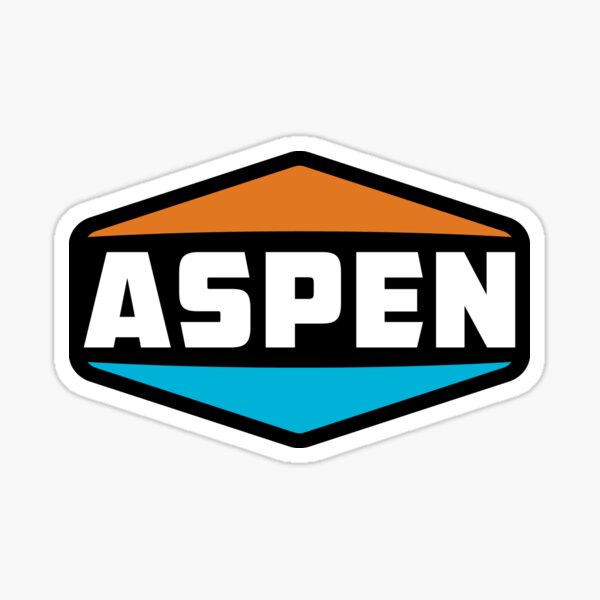 Ski Aspen Colorado Skiing Sticker