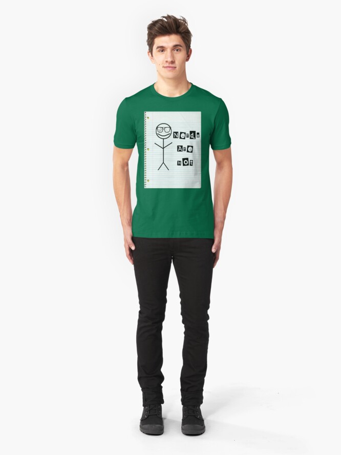 Alternate view of Nerds Are Hot Slim Fit T-Shirt