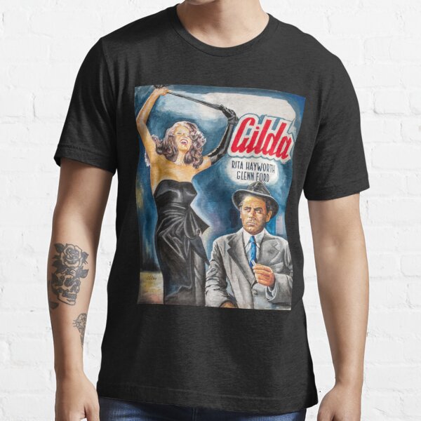 surfing Afgang Ved Gilda (1946) Starring Rita Hayworth Theatrical Release Poster " T-shirt by  theekimbot | Redbubble
