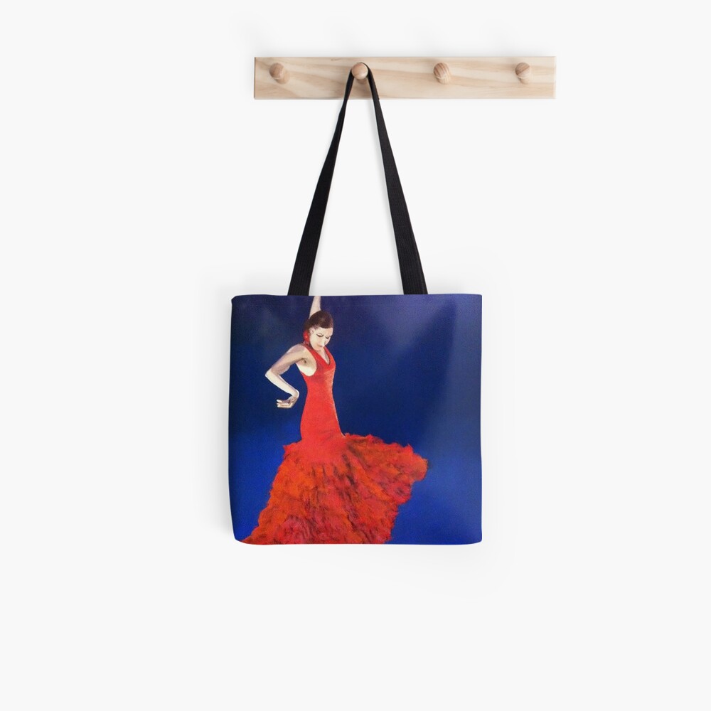 Dramatic Dance Tote Bag