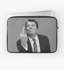 Funda para portátil Dedo medio de Ronald Reagan