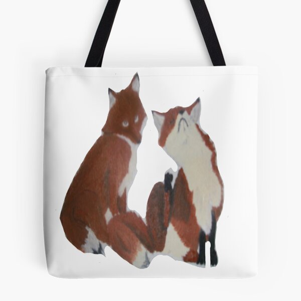 Item preview, Red fox pair designed and sold by BellsPainting.