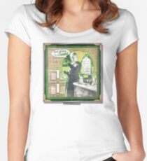 Popular Science: Marie Curie Women's Fitted Scoop T-Shirt