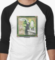 Popular Science: Marie Curie Men's Baseball ¾ T-Shirt
