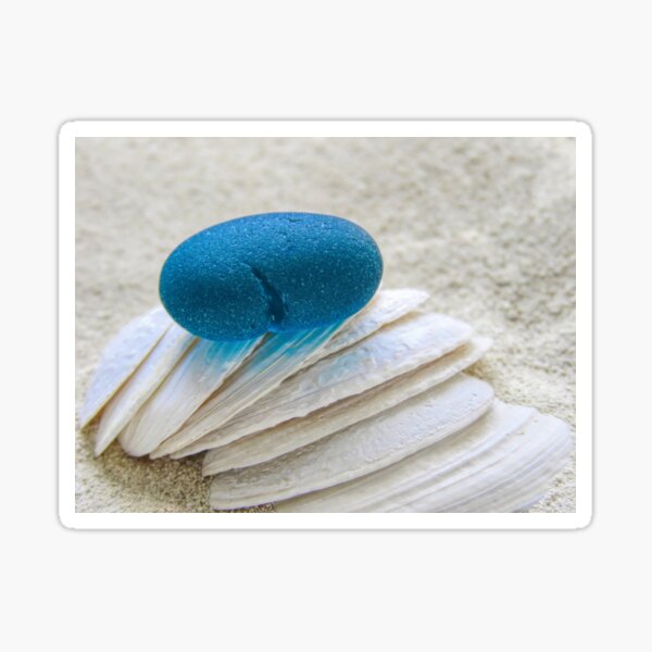 Item preview, Seeglas in Blaugrün designed and sold by Janice Drew.