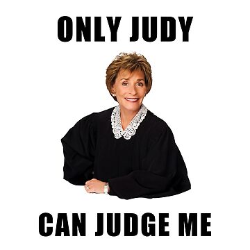 Vorschaubild zum Design Judge Judy, Nur Gott kann mich richten, Humor, Witze, Zitate, Geschenke, Geschenke, Ideen, Freunde, gute Stimmung, Kultur, Reality-TV von avit1