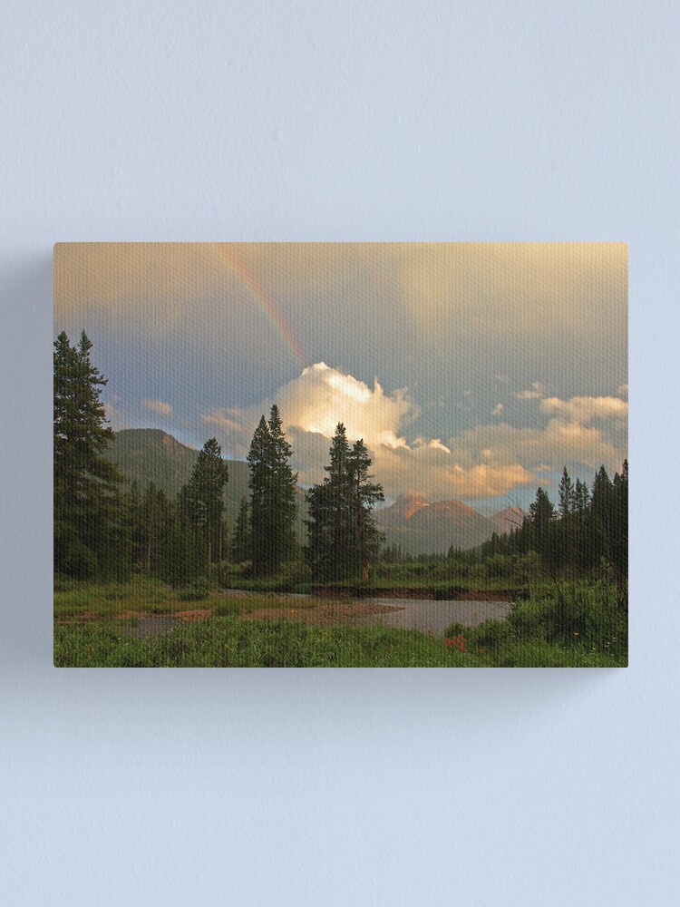 Alternate view of Rainbow Light Canvas Print
