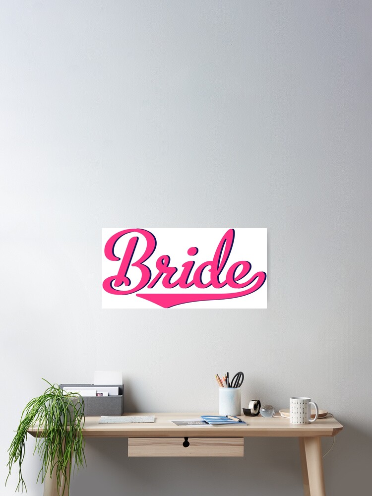 Thumbnail 2 of 3, Poster, Bride designed and sold by Vectorqueen.