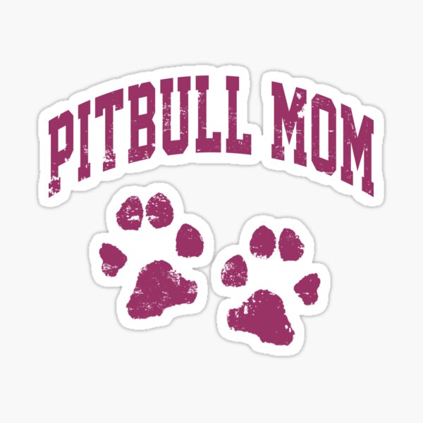 Item preview, Pitbull Mom Unisex Pitbull Lover Gift Design designed and sold by Pencil Trail.