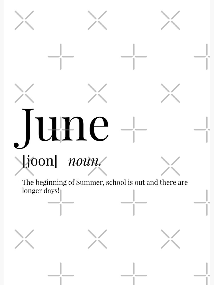 June Definition