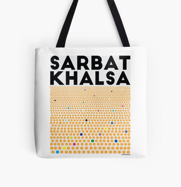 Sarbat Khalsa: Grand Gathering of Sikhs All Over Print Tote Bag