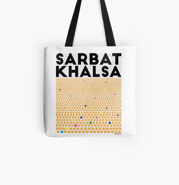 Sarbat Khalsa: Grand Gathering of Sikhs All Over Print Tote Bag